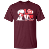 Snoopy loves NBA Atlanta Hawks - Shirt