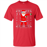 Flossing Santa Christmas Ugly Sweater Style Pajama Xmas Gift - Shirt