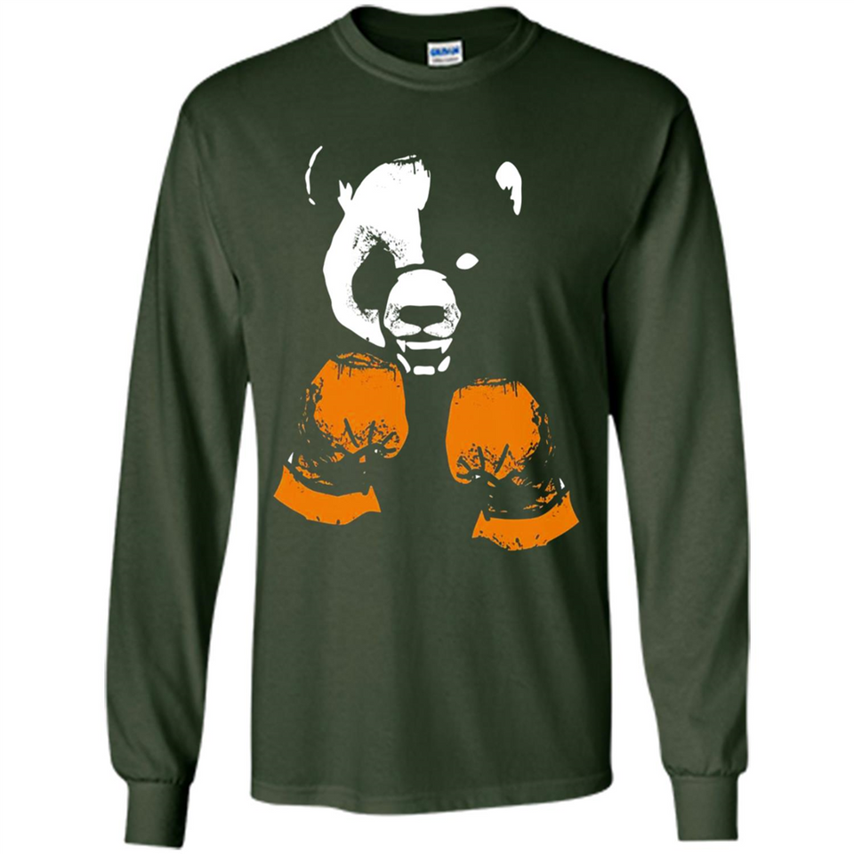 The winner' Cool Panda Bear Boxing Glove - Long Sleeve T-Shirt
