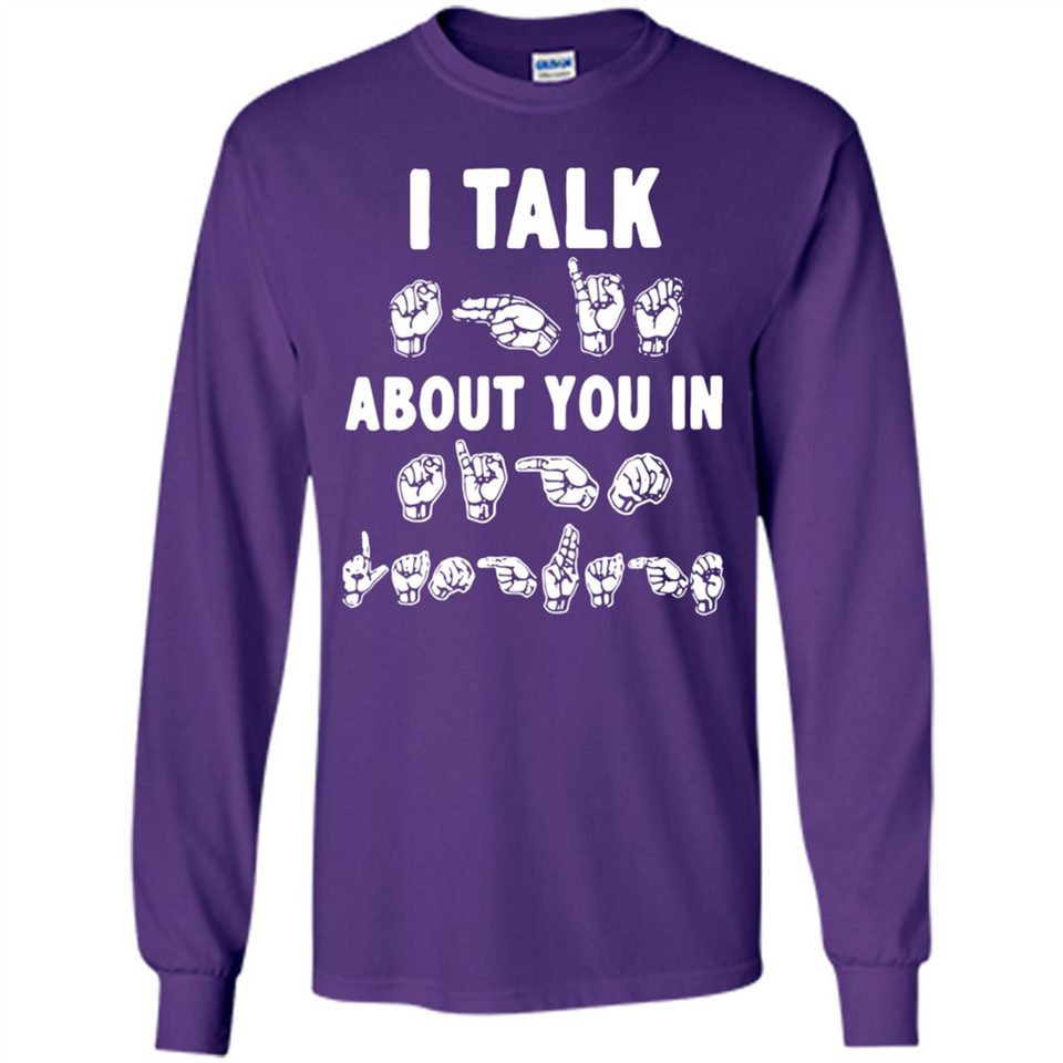 I TALK ABOUT YOU IN