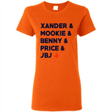 Baseball Favorite Players - Ladies Short-Sleeve