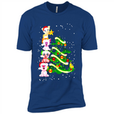 Pigs Christmas T Shirt PINGPONG - Premium Short Sleeve T-Shirt