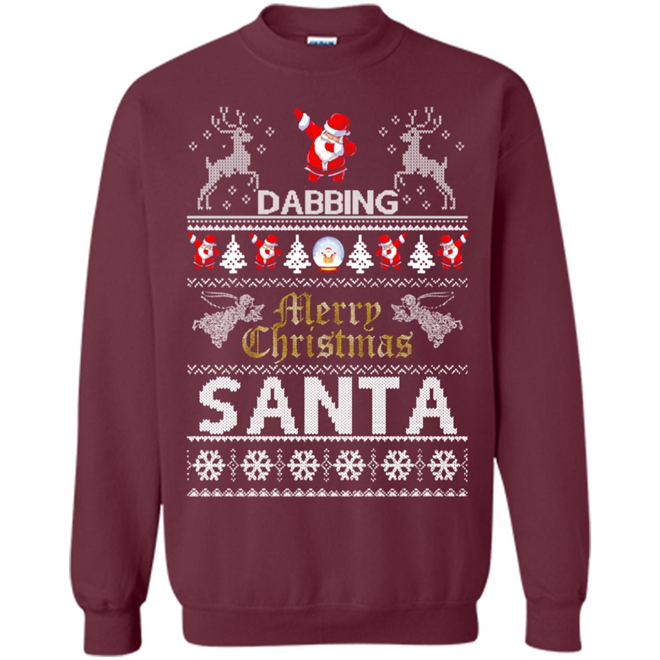 Dabbing Santa Ugly Christmas - Sweatshirt