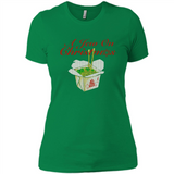 Christmas Ugly Sweater A Jew On Christmas - Ladies' Boyfriend T-Shirt
