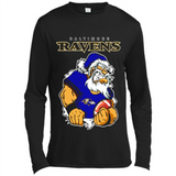 Grumpy Santa Claus Baltimore Ravens Football Team PINGPONG