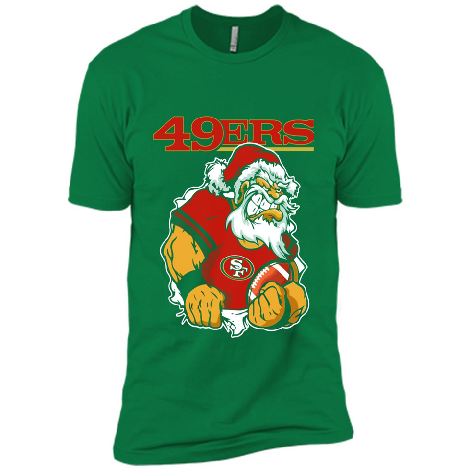 Grumpy Santa Claus San Francisco 49ers Football Team PINGPONG