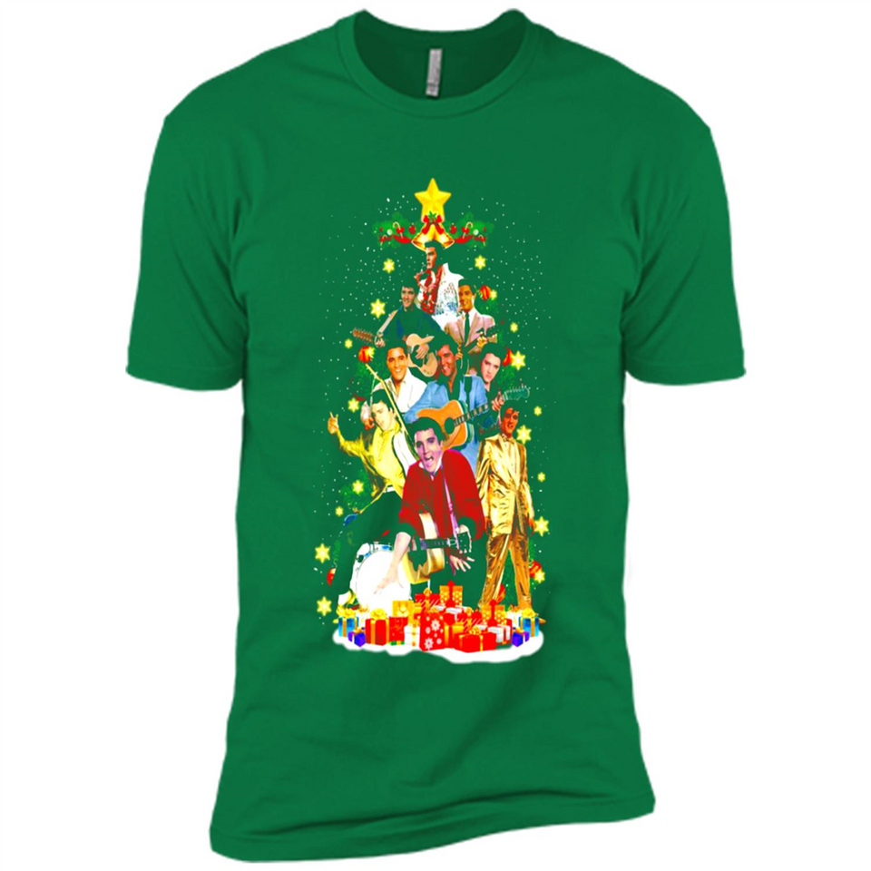 Glitter Rhinestone Christmas Elvis Presley Christmas PING PONG