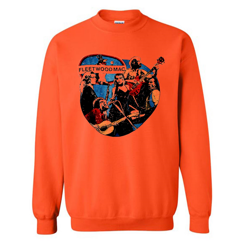 Dancing Funny Guitar Vintage Metal Rock Band Shirt PINGPONG - Sweatshirt