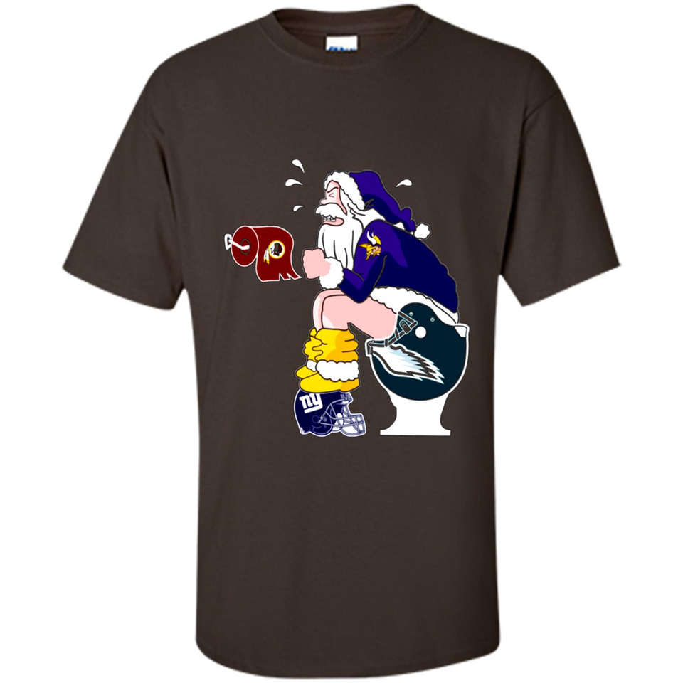 Minnesota Vikings Toilet Santa Claus PINGPONG