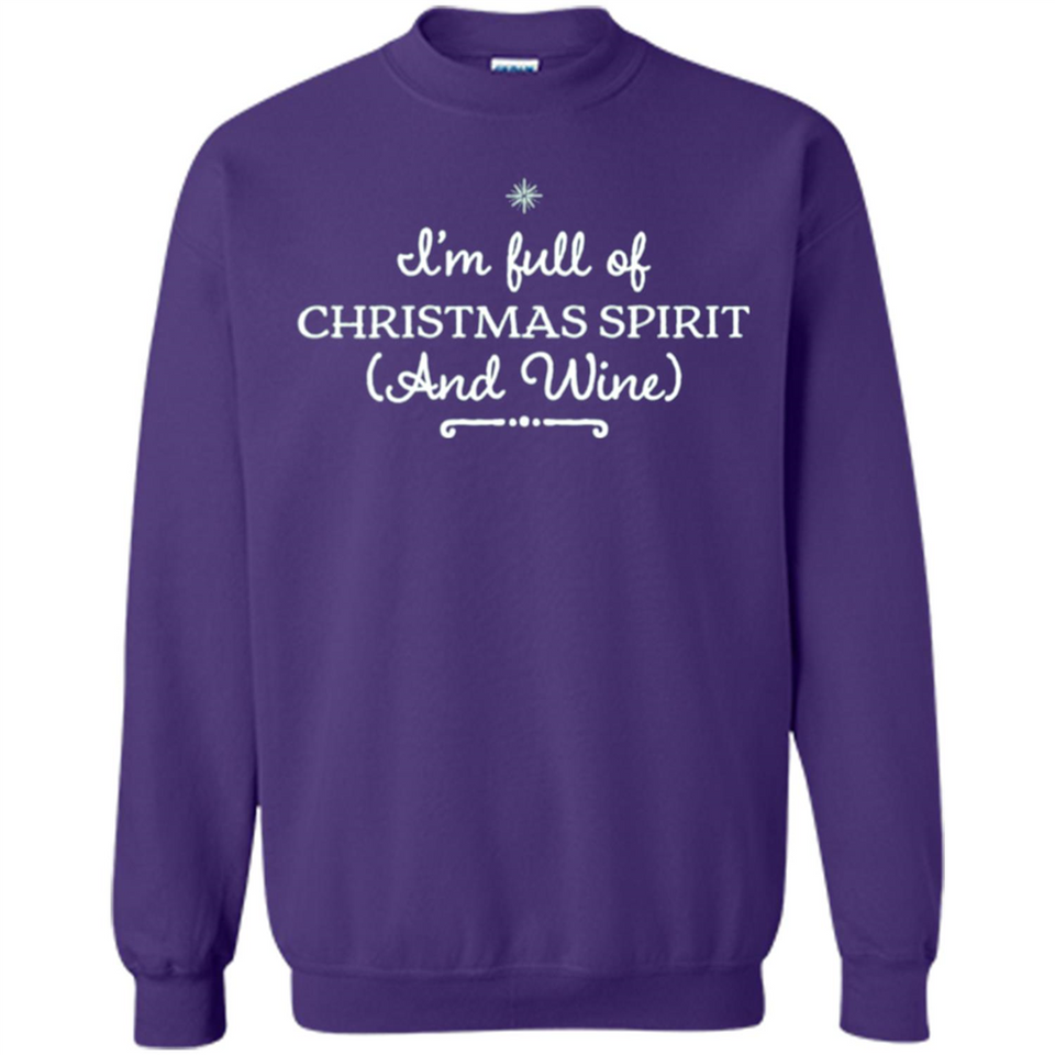 Christmas Tshirt for Women - Christmas Wine