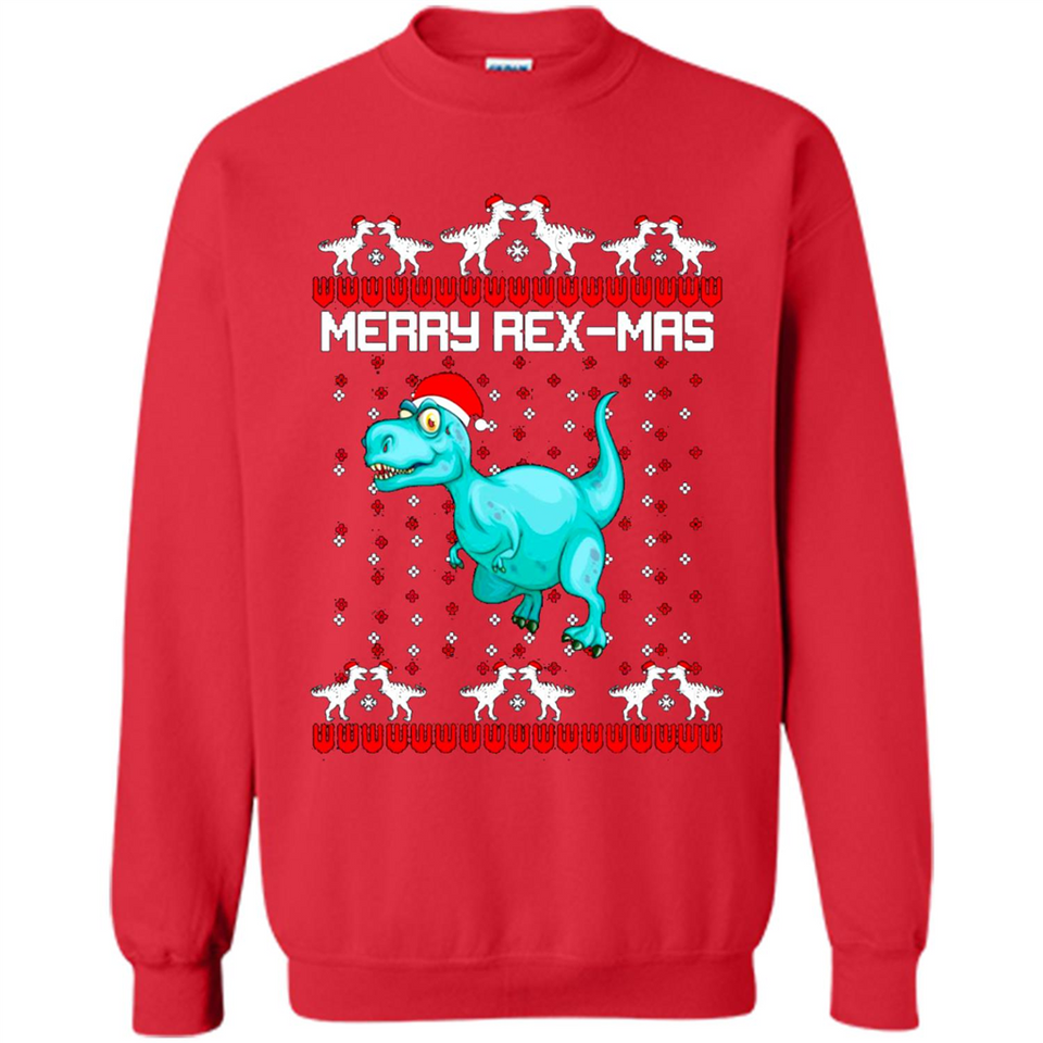 Merry Rexmas Christmas Sweatshirt PINGPONG