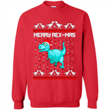 Merry Rexmas Christmas Sweatshirt PINGPONG