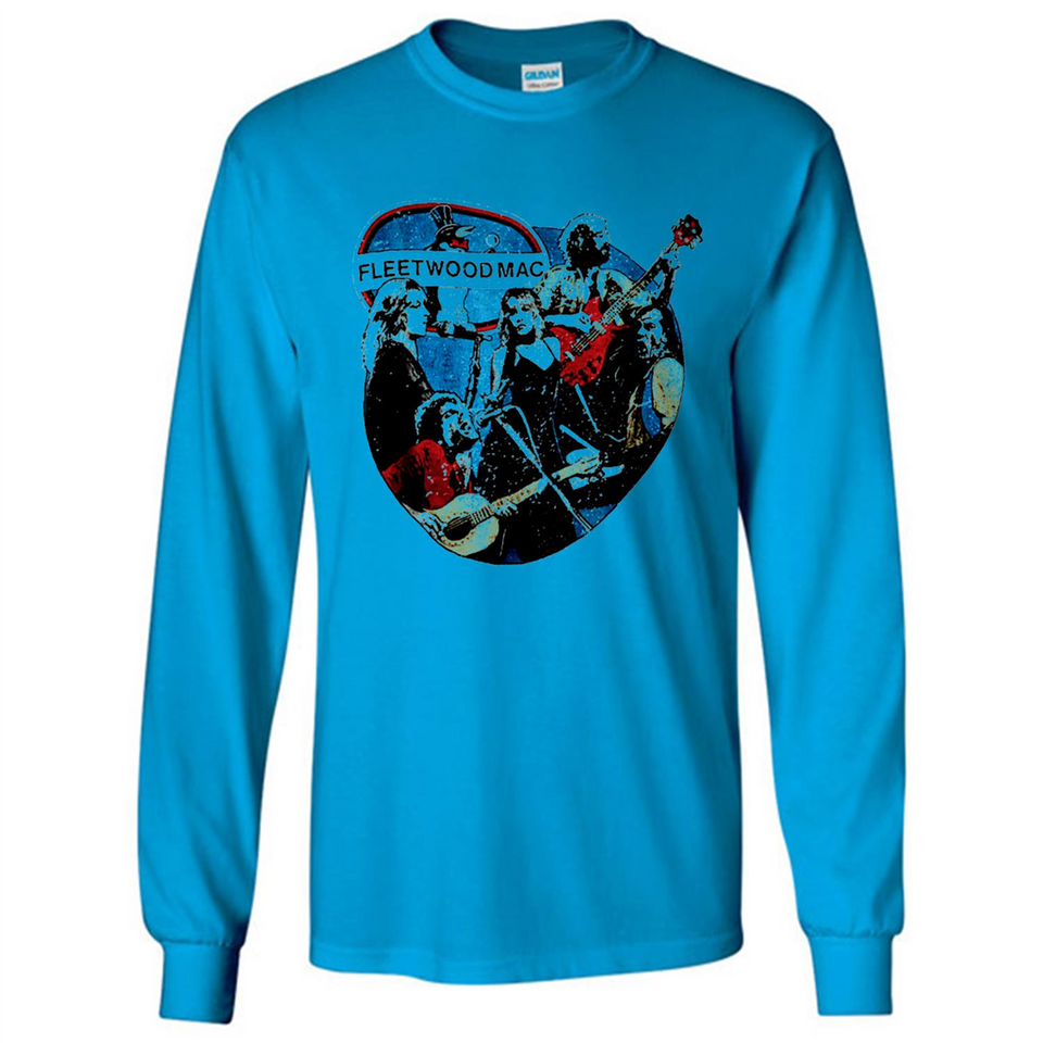 Dancing Funny Guitar Vintage Metal Rock Band Shirt PINGPONG - Long Sleeve T-Shirt