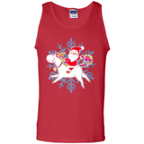 Unicorn And Santa Christmas 1 - Tank Top