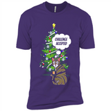 Christmas Tree Cat Long Sleeve Christmas Shirt for Cat Lover - Premium Short Sleeve T-Shirt
