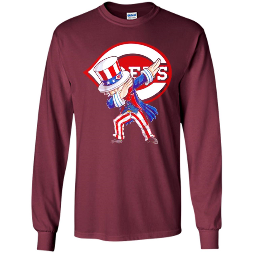 MLB CINCINNATI REDS UNCLE SAM DABBING INDEPENDENCE DAY
