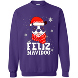 Feliz Navidog Boston Terrier Dog Ugly Xmas Sweater PING PONG