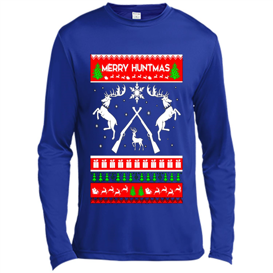 Merry Huntmas Ugly Christmas sweater PINGPONG