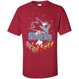 Snoopy Christmas San Jose Sharks - Shirt