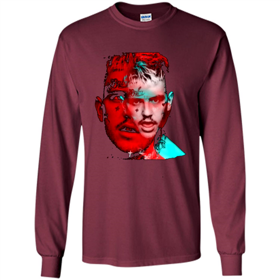 Lil Peep Rapper Fans Shirt Triblend Dolman