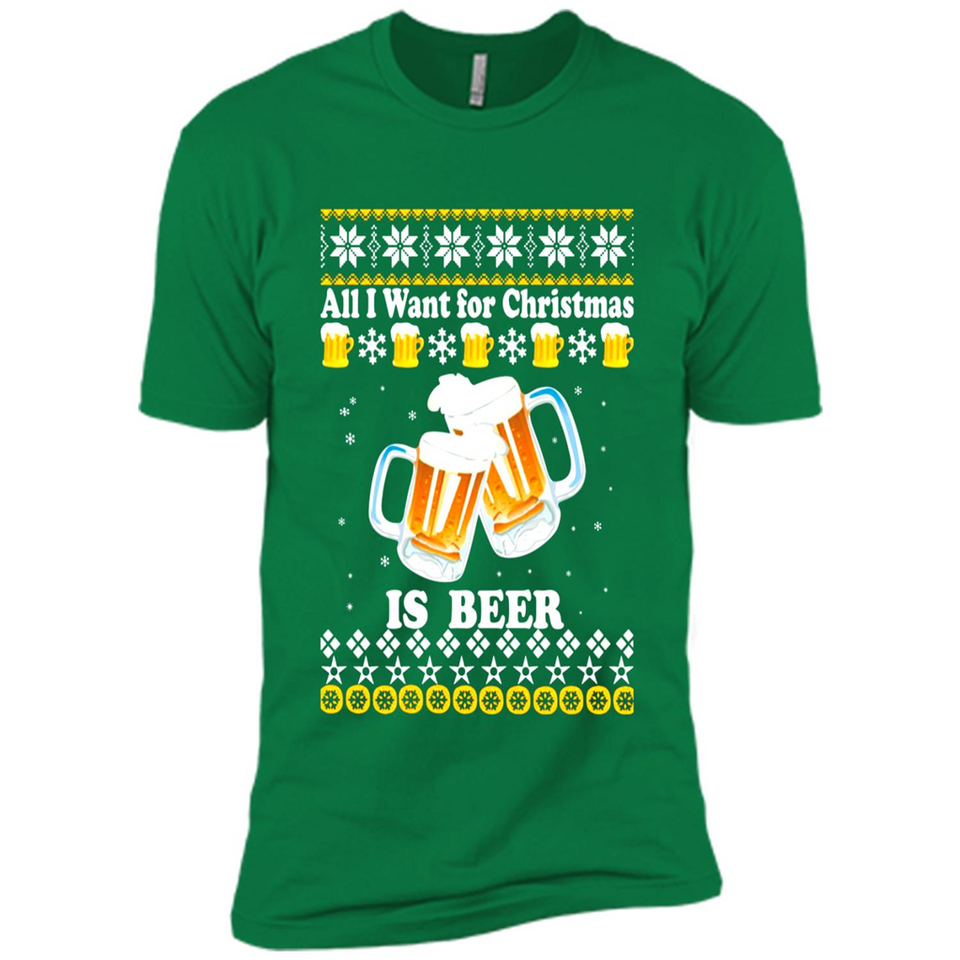 All I want for Christmas is Beer Sweater PINGPONG