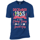 December 1983 35 Years Of Being Classy Sassy - Premium Short Sleeve T-Shirt