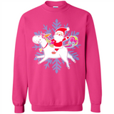 Unicorn And Santa Christmas 1 - Sweatshirt