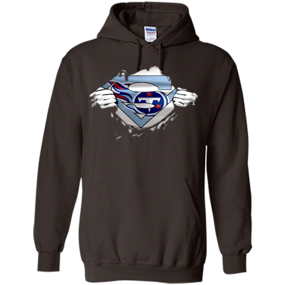 Tennessee Titans And Superman Fans - Hoodie