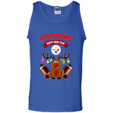 Pittsburgh Steelers NFL Reindeer Funny Merry Christmas And Happy New Year