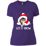 Let It Snow Cat Christmas sweater PINGPONG