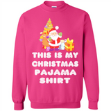 This is My Christmas Pajama Shirt - Santa Bear Tree Gift Tee