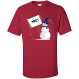 Seattle Seahawks Snowman Funny