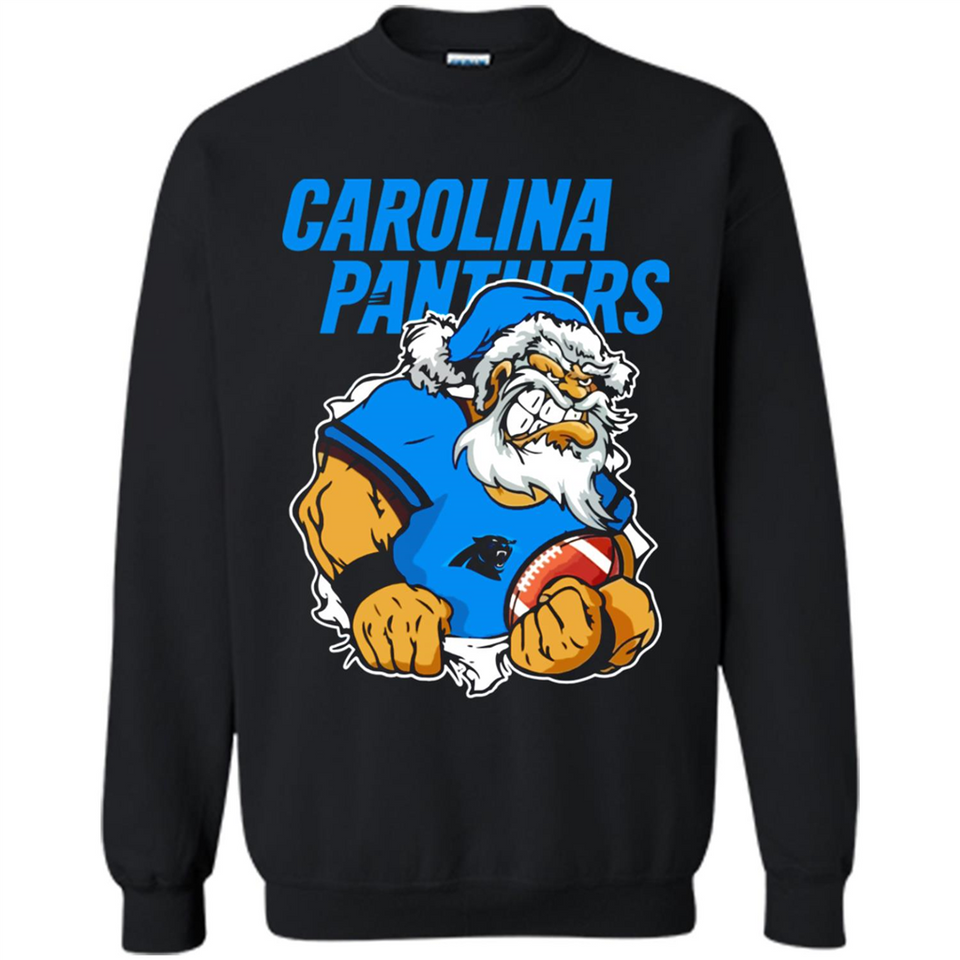 Grumpy Santa Claus Carolina Panthers Football Team PINGPONG