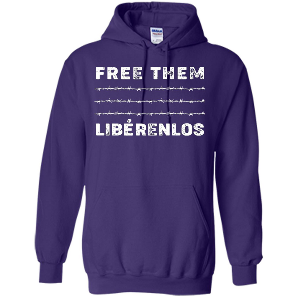 Peaceful Communities- Free Them Liberenlos Shirt PINGPONG - Hoodie