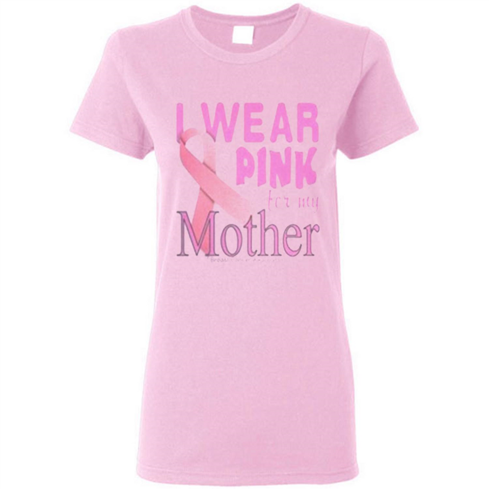 Breast cancer awareness mother - Ladies Short-Sleeve