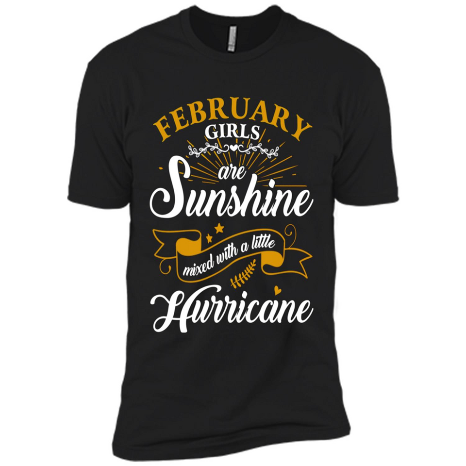 February Girl Are Sunshine Mixed With a Little Hurricane