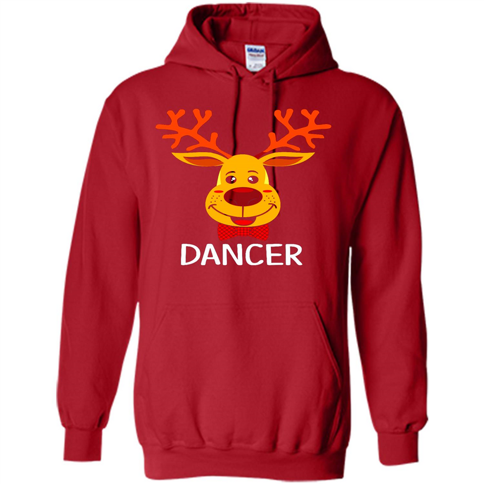 Dancer Santa Claus Funny Xmas Holiday T-Shirt - Hoodie