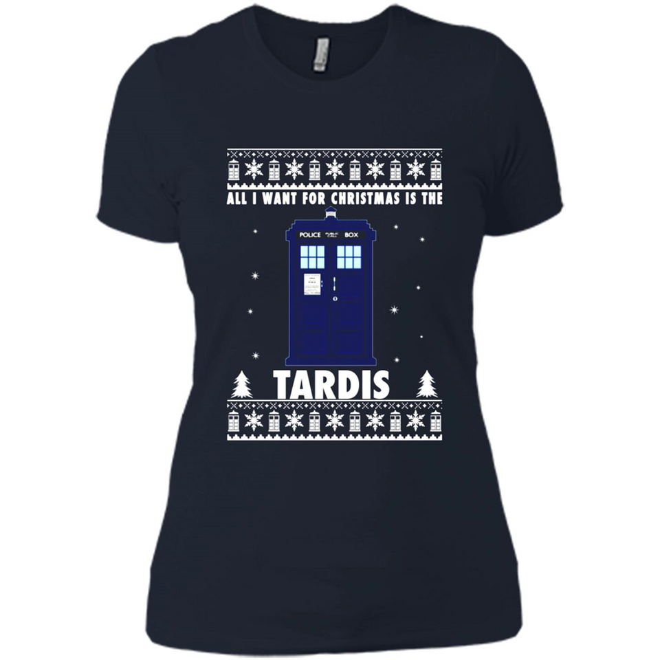 All I Want For Christmas Is The Tardis Ugly PINGPONG