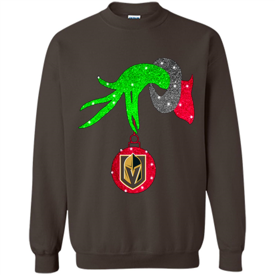 GRINCH HAND HOLDING GOLDEN KNIGHTS GLITTER CHRISTMAS PINGPONG