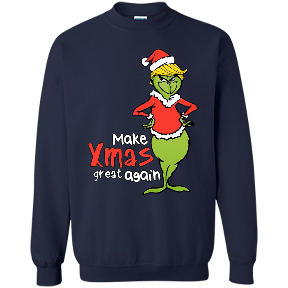 Trump Grinch Shirt, Make Xmas Great Again Christmas
