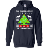Oh Chemistree, Oh Chemistree Christmas Ugly Sweater - Hoodie