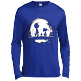 Snoopy The Peanuts Walking To The Moon