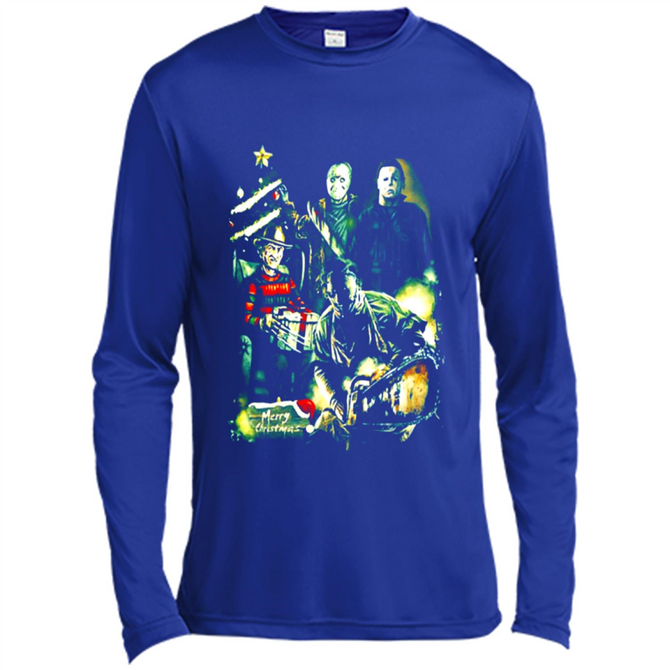Merry Halloween Christmas Jason Michael Myers Leather Face Freddy PINGPONG