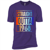Retro Straight Outta 1968 50 Years Old - Premium Short Sleeve T-Shirt