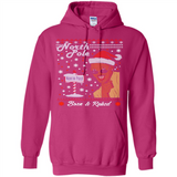North Pole Born and Raised Shirt, Merry Xmas Ugly Christmas - Hoodie