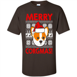 Funny Christmas Santa Corgi Dog Merry Corgmas - Shirt