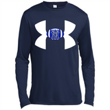 New York Yankees Under Armour Logo - Canvas Long Sleeve T-Shirt