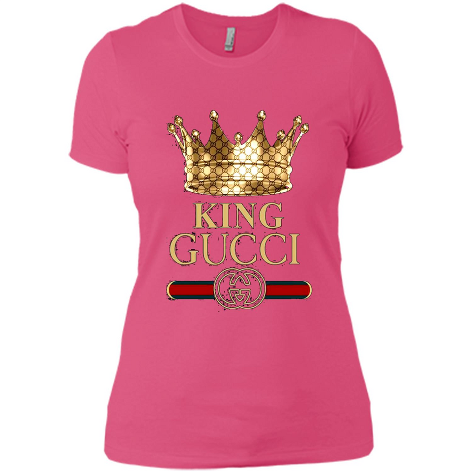 Cover your body with amazing King Crown Gucci Logo Black PING PONG
