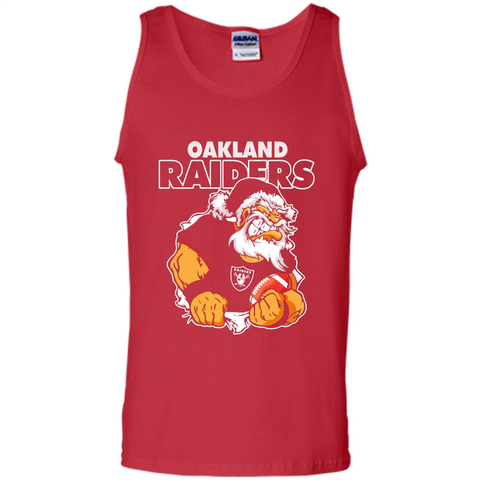 Grumpy Santa Claus Oakland Raiders Football Team PINGPONG