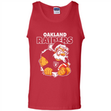 Grumpy Santa Claus Oakland Raiders Football Team PINGPONG